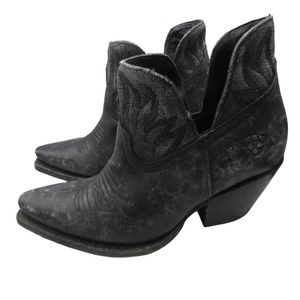 ARIAT HAZEL DISTRESSED WESTERN ANKLE BOOT sz 7B (as is)